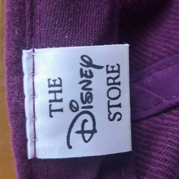 Vintage Disney's Eeyore embroidered character leather pulltab violet purple hat - Picture 7 of 8